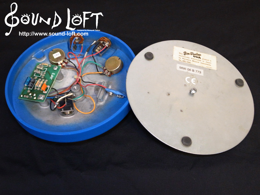 fuzz face JHF2 NKT275 ノックダウン　ファズフェイス Fuzz Face JHF2 91年製 Jim Dunlop NKT275 青 【公式通販】