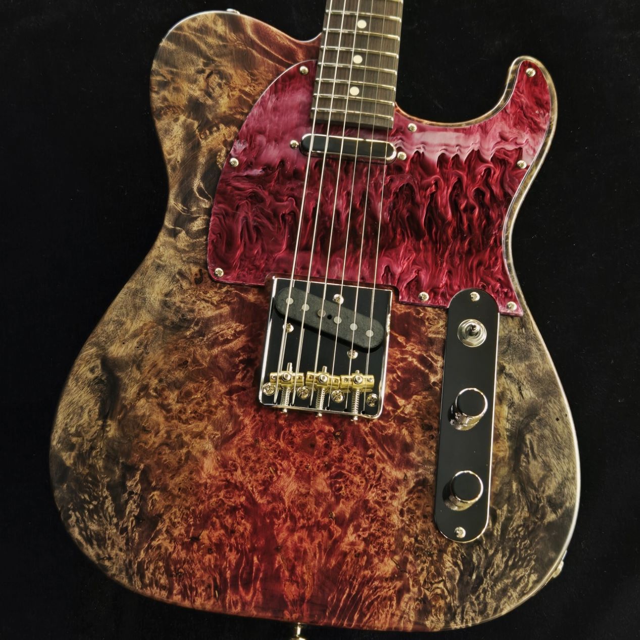 桔梗(7/1まで) momose MT2-SAKURA BURL TW/R - Purple Vertical Gradation Matt