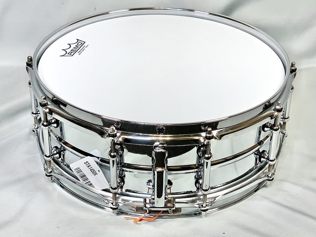 Pearl STA1450S SensiTone Beaded Steel Snare Drums（新品）【楽器 