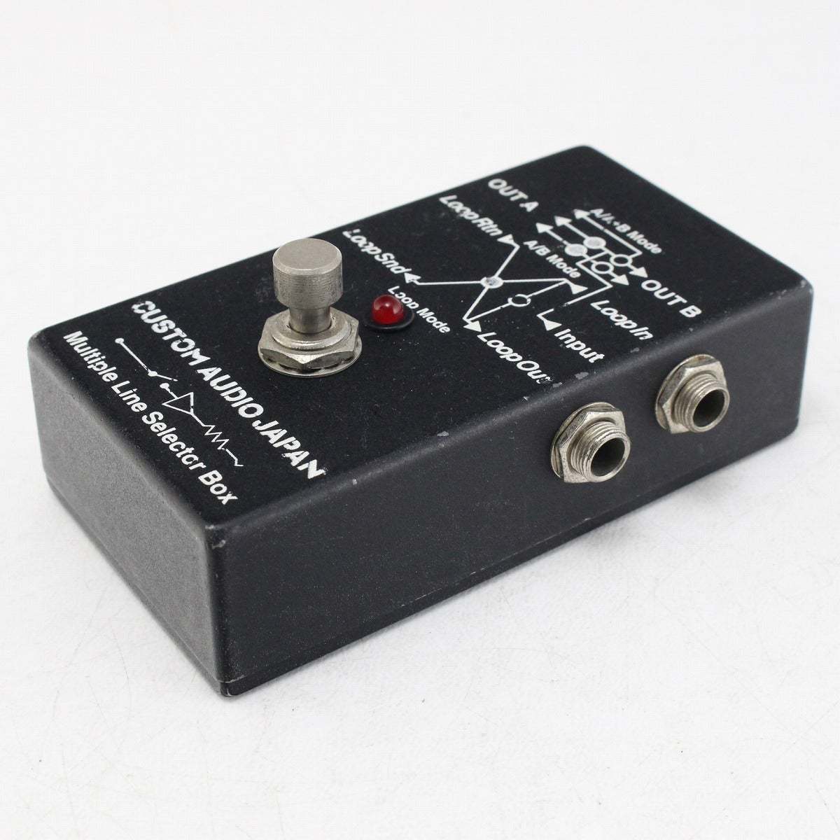 希少★CUSTOM AUDIO JAPAN MLS-2 ラインセレクター CAJ 希少☆CUSTOM AUDIO JAPAN MLS-2 ラインセレクター CAJ Custom Audio