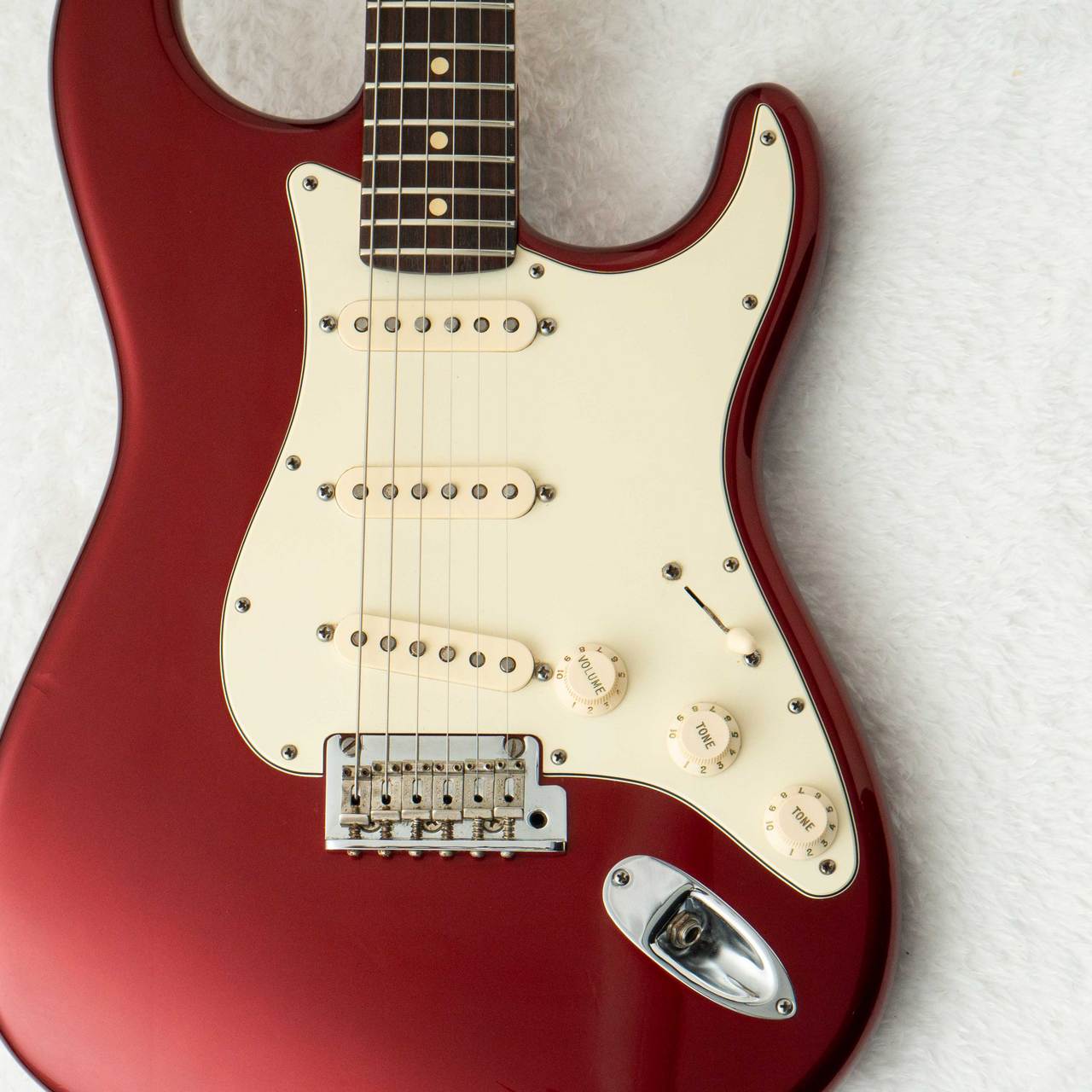 Fender American Standard Stratocaster Upgrade Mystic Red【2012年製