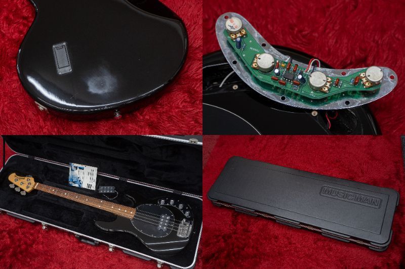 ERNIE BALL MUSIC MAN Stingray BLK 3EQ 2008 4.270kg #E64293