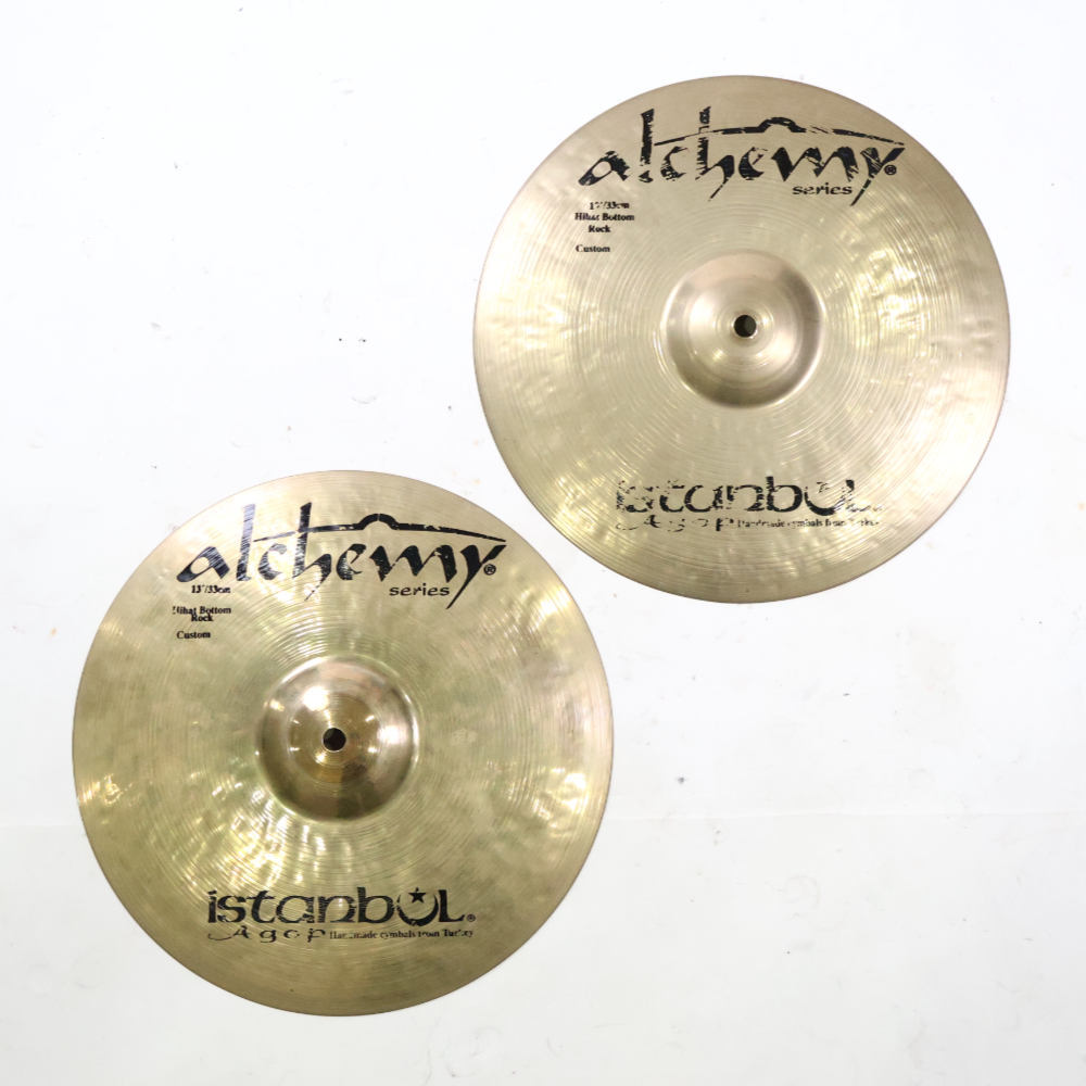 ISTANBUL AGOP 【中古】 ボトムハイハットシンバル 2枚セット istanbul