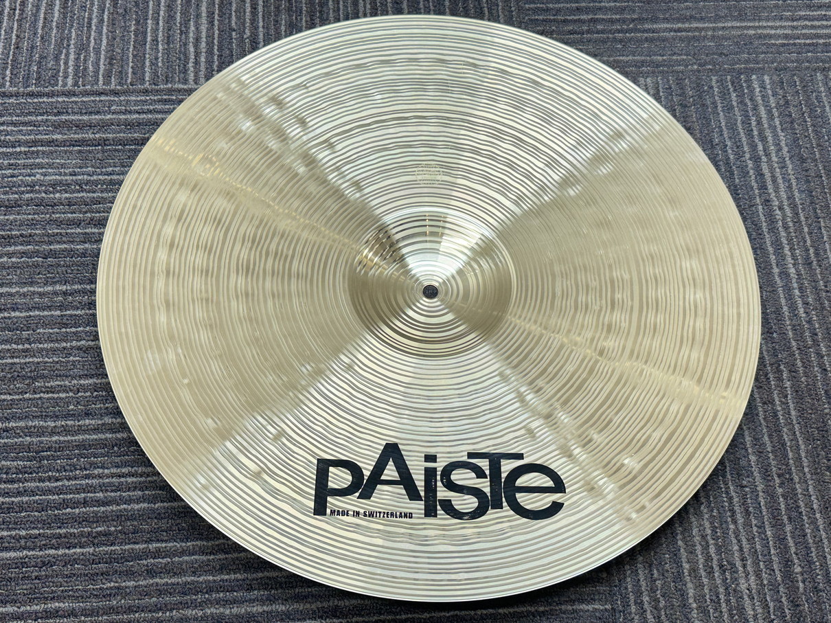 パイステ Signature The Paiste Line PowerRide20 中古 ライドシンバル パイステ PAISTE Signature Heavy Bell Ride 20