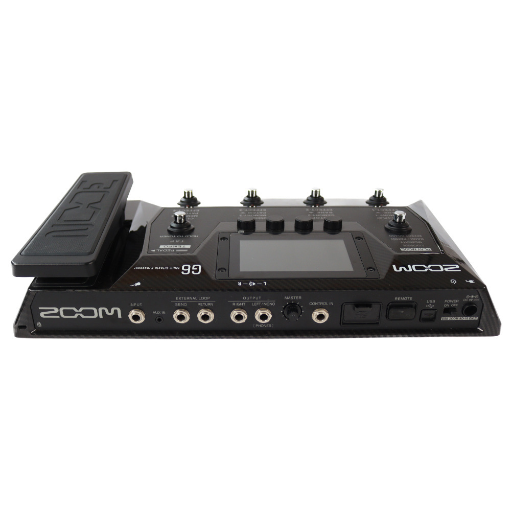 ZOOM G6 ギターエフェクター 今だけ！Zoom G6 ギターエフェクター 室内