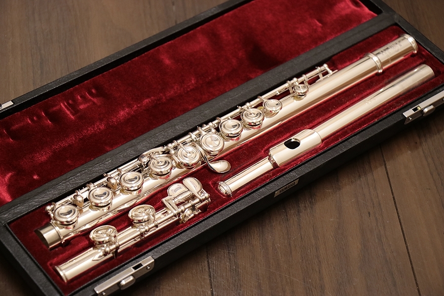 YAMAHA ヤマハ YFL-451 頭部管銀製フルート 【1年保証】 【SN 003616