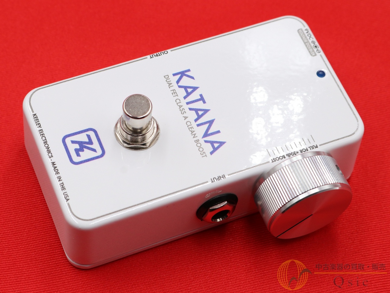 Keeley KATANA Clean Boost Throwback White Edition 2026年製 [VM648