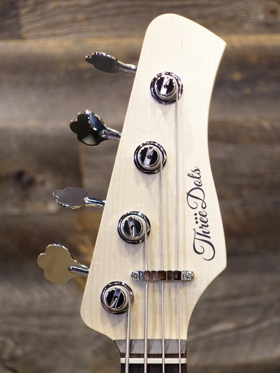 Three Dots Guitars PB Model -Vintage Blue Metallic- Rosewood（新品