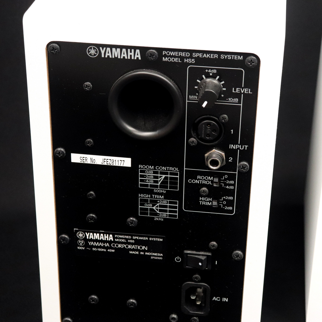 YAMAHA パワードスタジオモニター HS5W ホワイト (2本セット