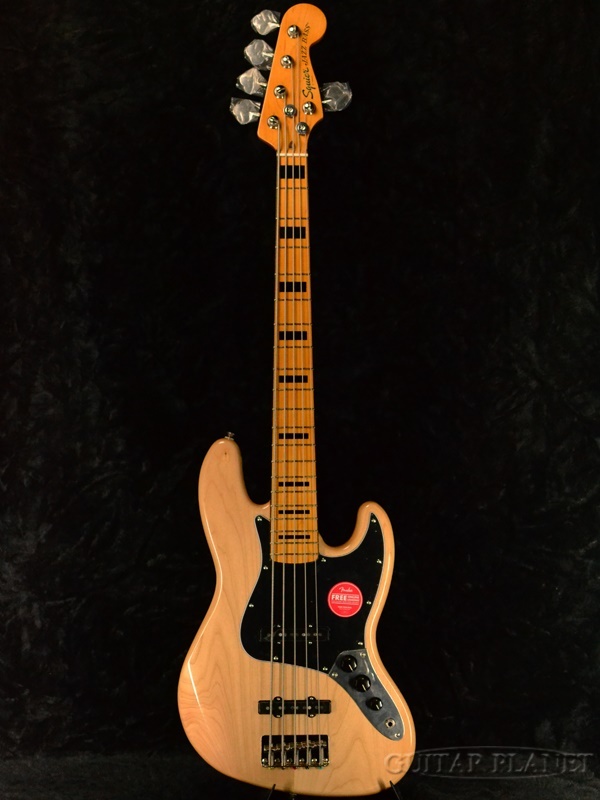 Squier by Fender Classic Vibe 70s Jazz Bass V -Natural-【Web 