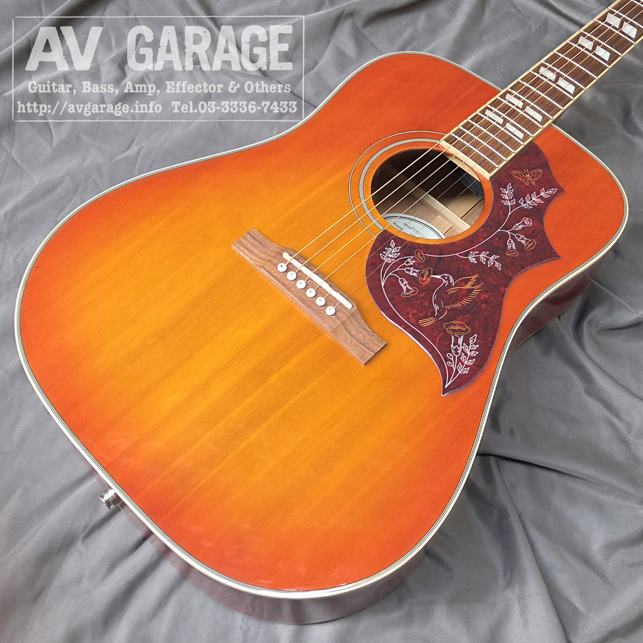 Epiphone Hummingbird Pro 2020年製 スプルース単板トップ（中古