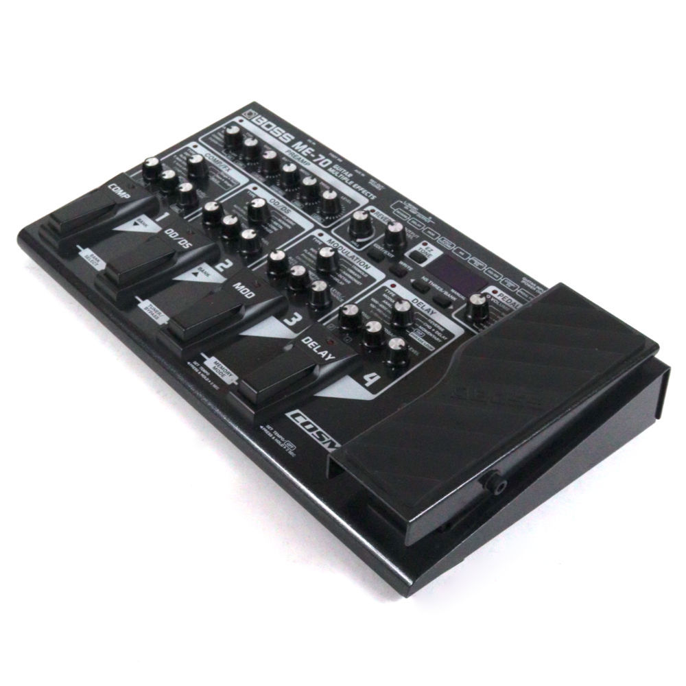 BOSS ME-70 ギター用マルチエフェクター Amazon.co.jp: 【ハードケース/ブラック付】BOSS ME-70 ボス