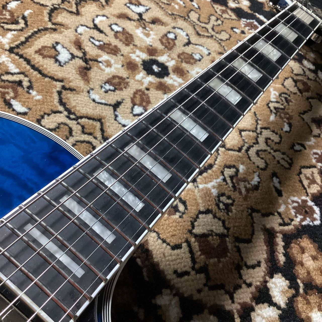 Epiphone Les Paul Custom Quilt Viper Blue（新品/送料無料）【楽器
