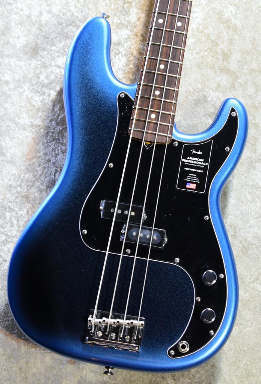 Fender American Professional II Precision Bass ,RW FB,Dark Night