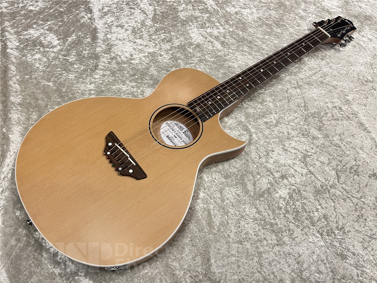 GrassRoots G-AC/S Natural Satin ピックアップ搭載 GrassRoots G-AC/S【Natural Satin】（新品/送料無料）【楽器