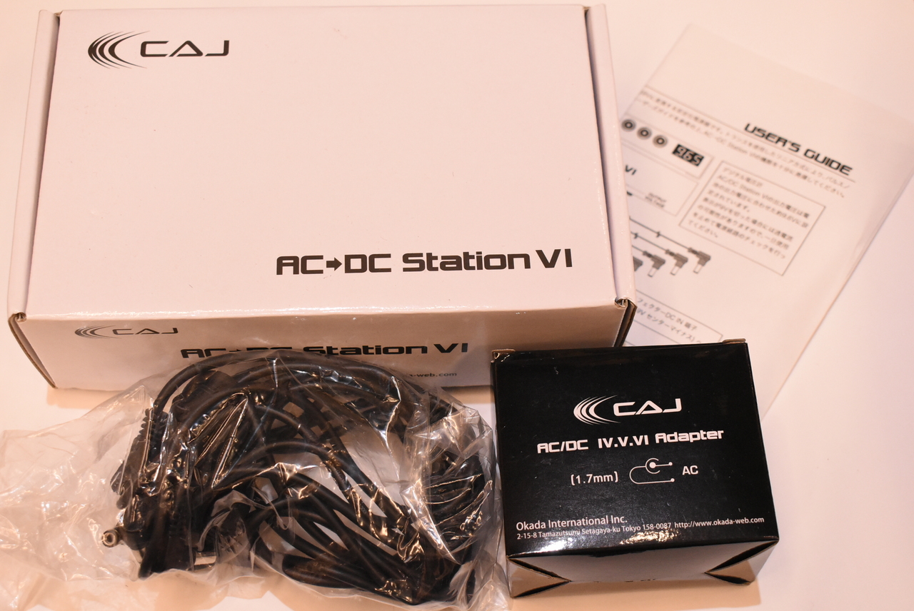 Custom Audio Japan(CAJ) AC/DC Station VI【元箱・アダプター・DC