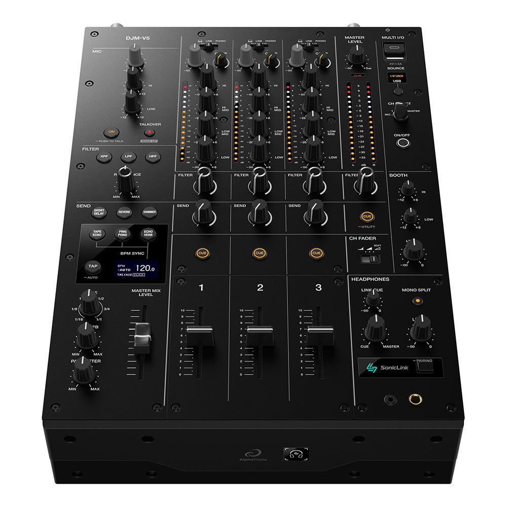AlphaTheta DJM-V5 3channel DJ MIXER 3ch プロフェッショナルDJ