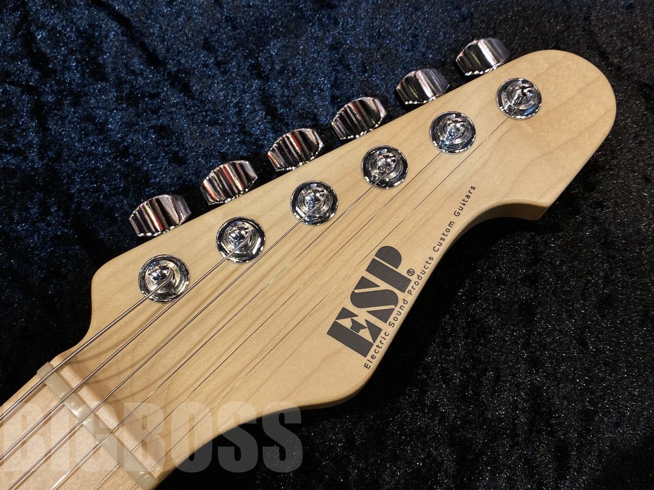 ESP SNAPPER-AS【Black w/White Filler】（新品/送料無料