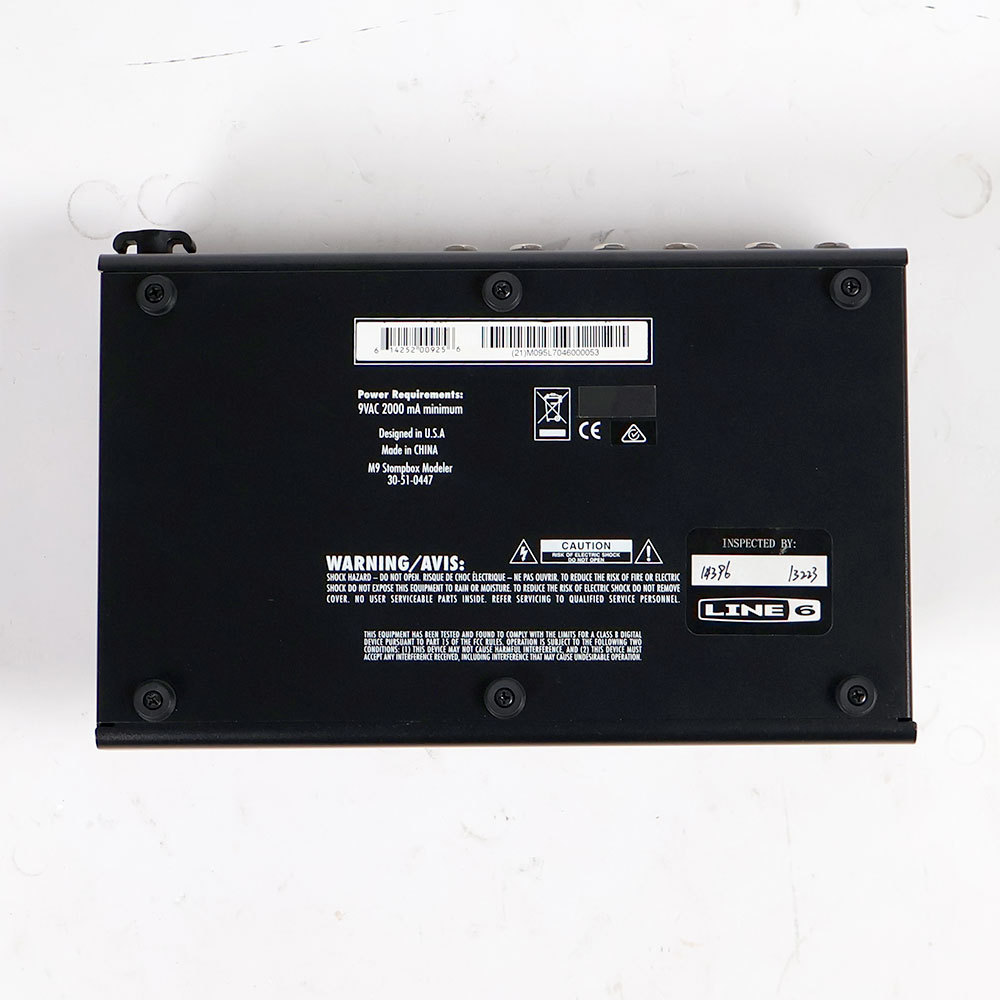 【USED】Line6 M9 Stompbox Modelerマルチエフェクター LINE6マルチエフェクター M9 使用レビュー 良かった点、悪かった点
