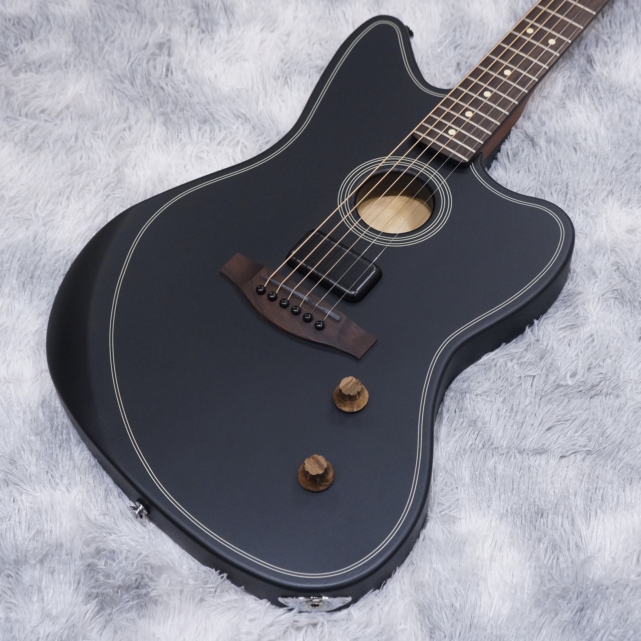 Fender Acoustasonic Standard Jazzmaster / Black（新品/送料無料