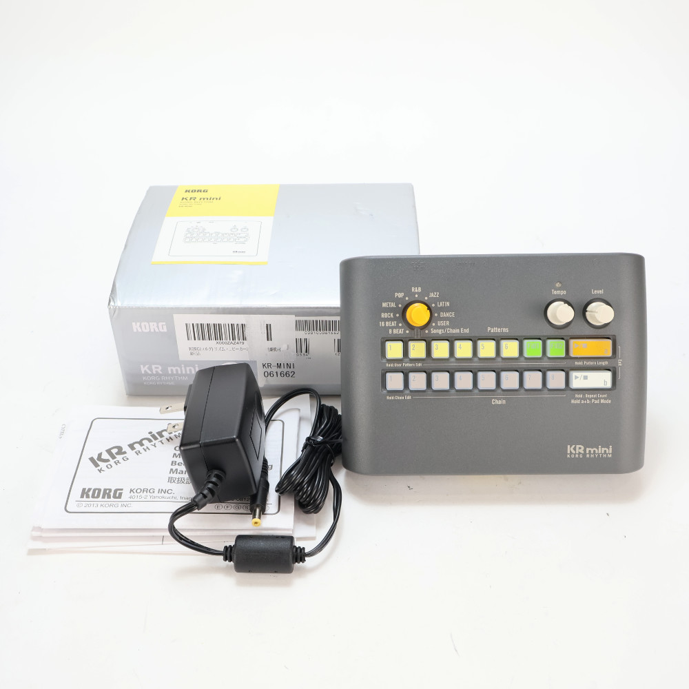 KORG KR mini リズムマシン KORG コルグ KR-11 + 電源アダプター +