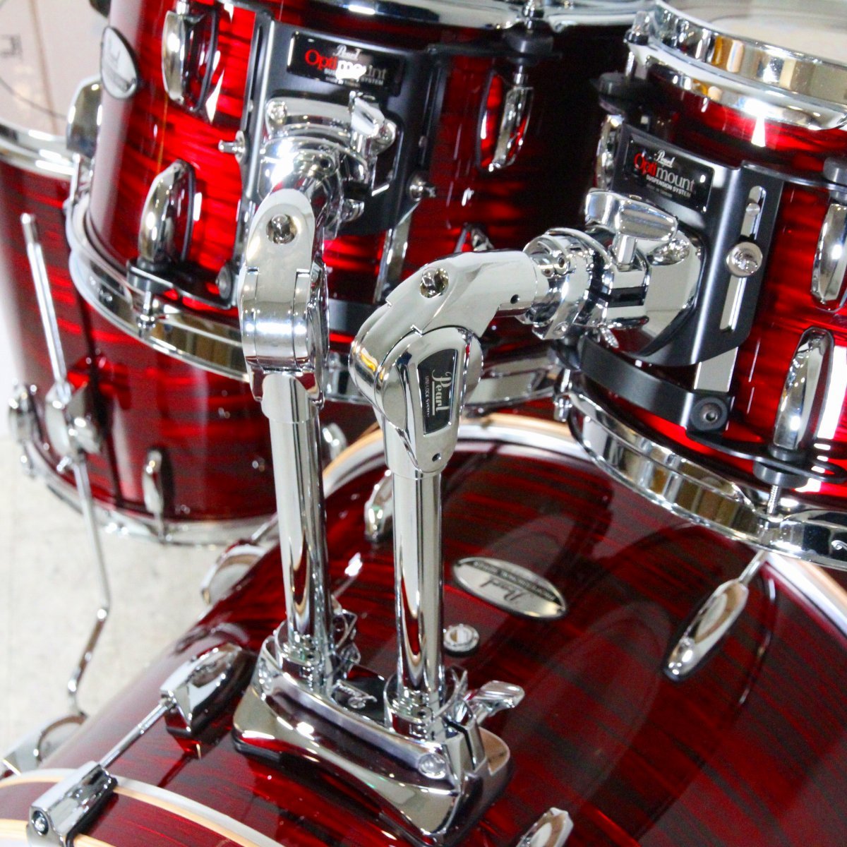 Pearl PROFESSIONAL SERIES PMX904XP/C #808 Velvet Crimson 20-10-12