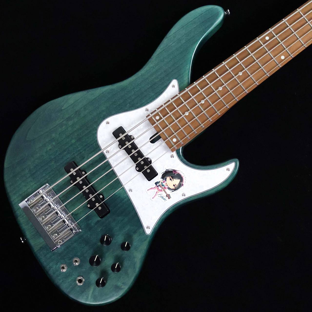 Bacchus WL524 H.J. FREAKS BLUS S/N：CI004676 【5弦】【H.J. FREAKS