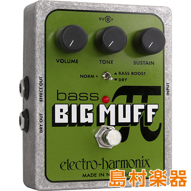 Electro-Harmonix BASS BIG MUFF PI コンパクトエフェクター ベース用