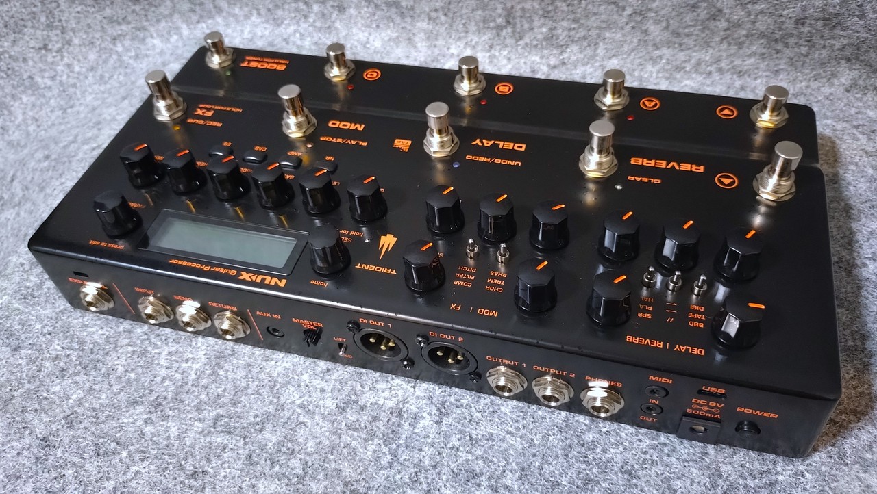 nux TRIDENT Guitar Processor [NME-5]（中古）【楽器検索デジマート】