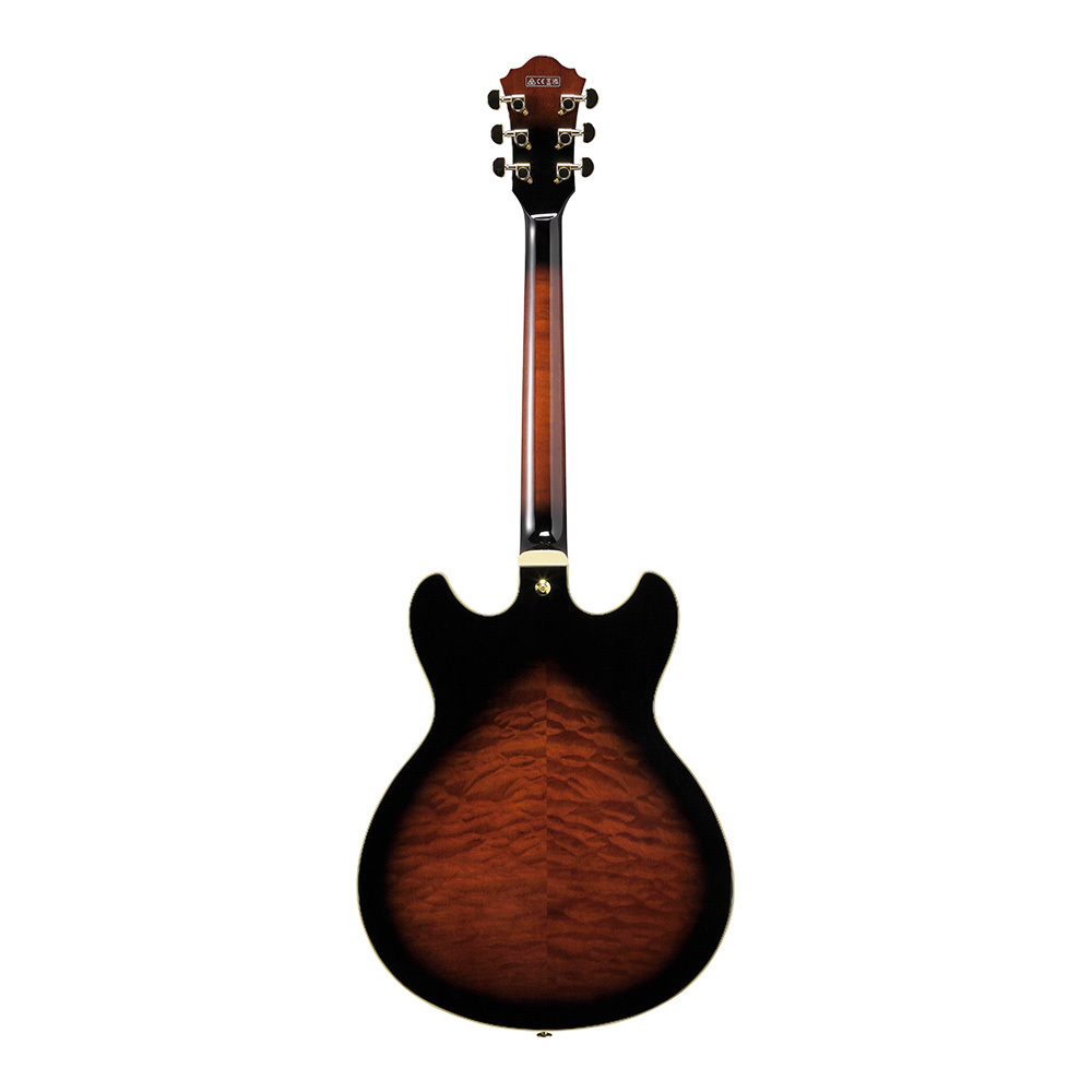 Ibanez AS Artcore Expressionist AS93QMSP-DBS【キルトメイプル