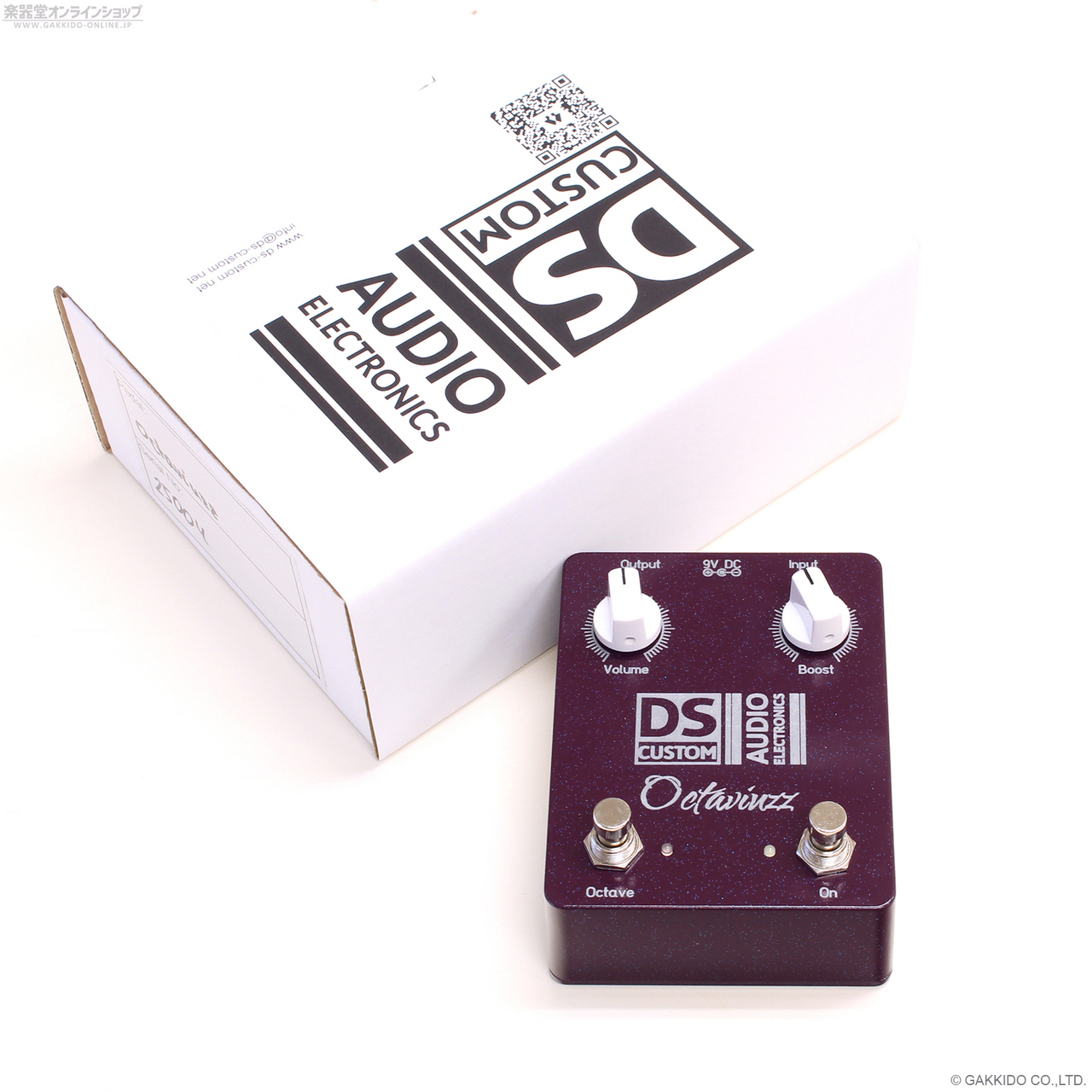 DS Custom Audio Electronics Octaviuzz [Black Cherry Sparkle
