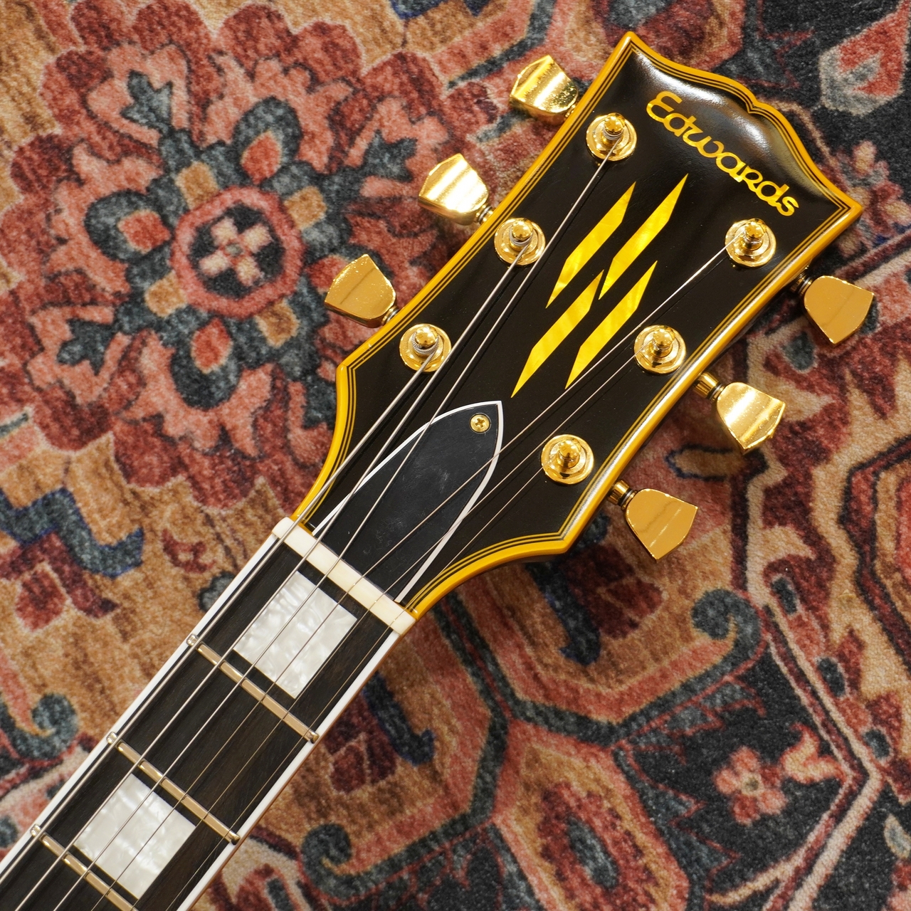 EDWARDS E-SA-CTM / Black 【セミアコ】（新品/送料無料）【楽器検索