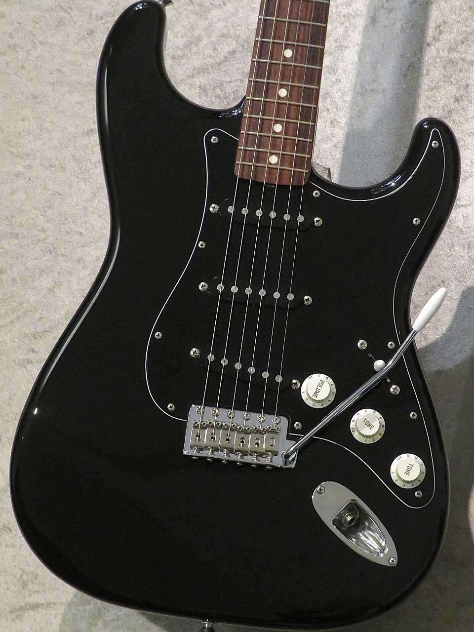 Fender Japan 【USED】ST-STD -Black- 【ピックガードモディファイ