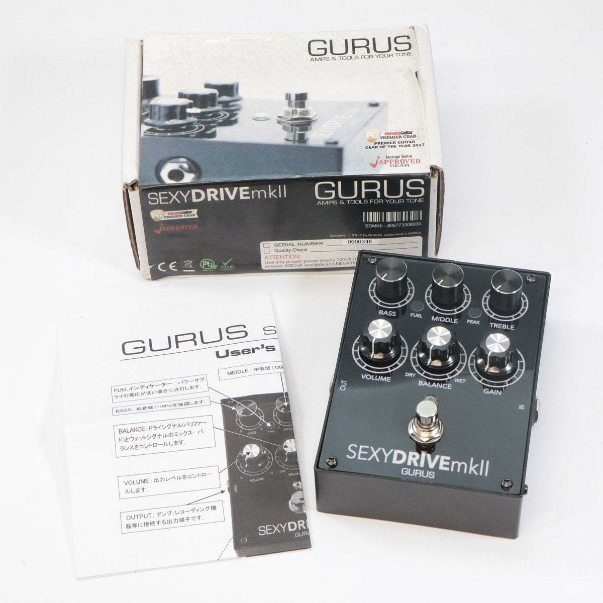 Gurus Amp SEXY DRIVE mkII オーバードライブ 【名古屋栄店】（中古