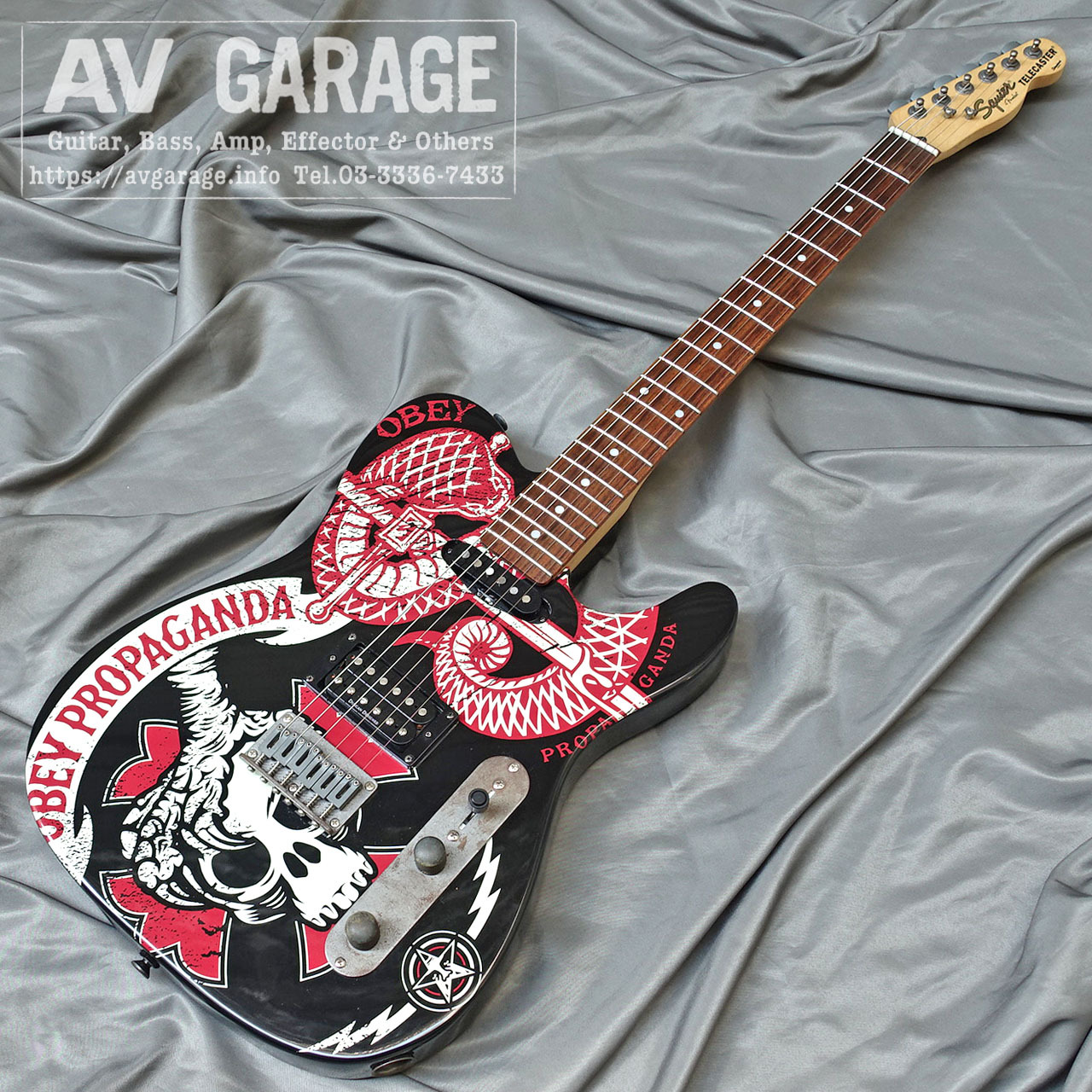 Squier by Fender OBEY PROPAGANDA Telecaster（中古）【楽器