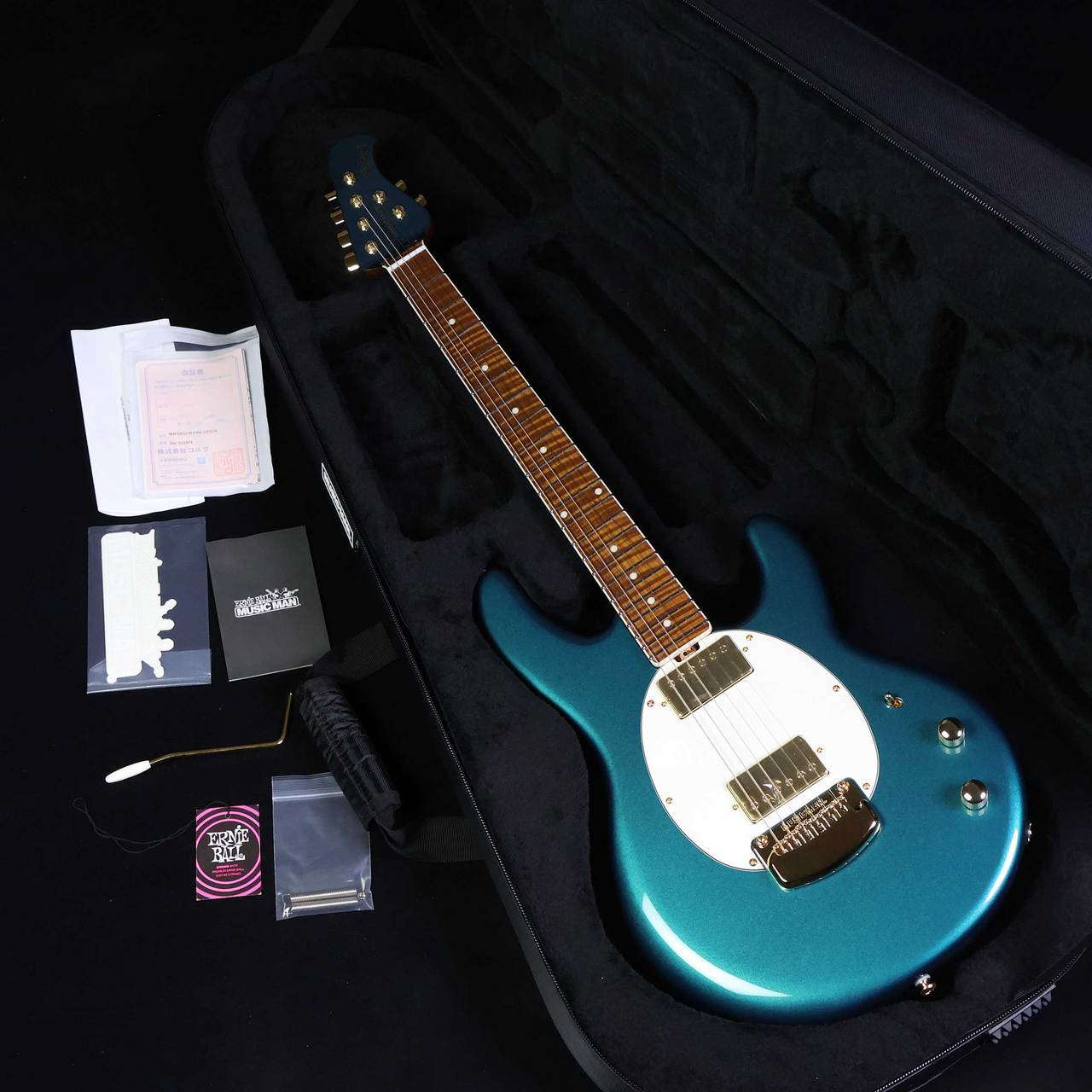 MUSIC MAN Stingray II Deluxe Pine Green スティングレイ2 DX