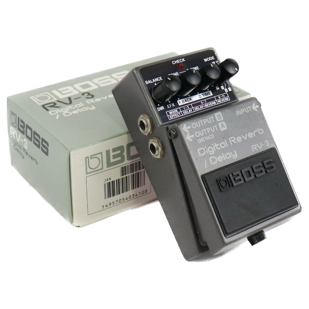 BOSS 【中古】 デジタルリバーブ ディレイ エフェクター BOSS RV-3 Digital Reverb Delay ボス ギター