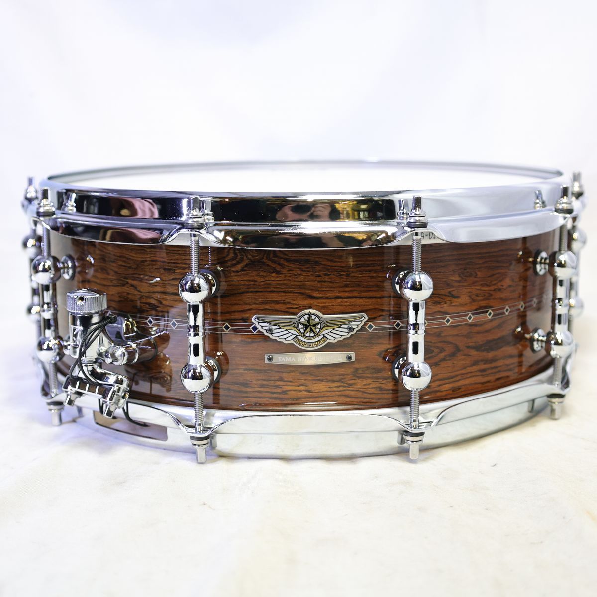 Tama TBWS145S-GCD 14×5 STAR Reserve Bubinga/Walnut Snare featuring