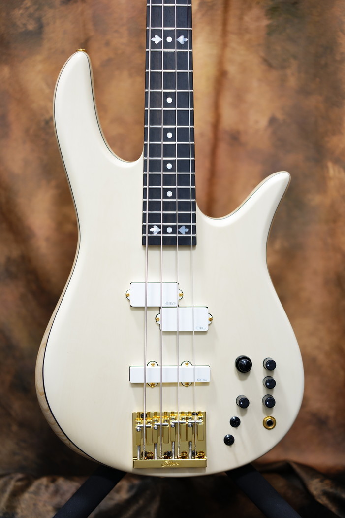 Fodera Victor Wooten Classic Monarch 4 Deluxe Custom Holly wood
