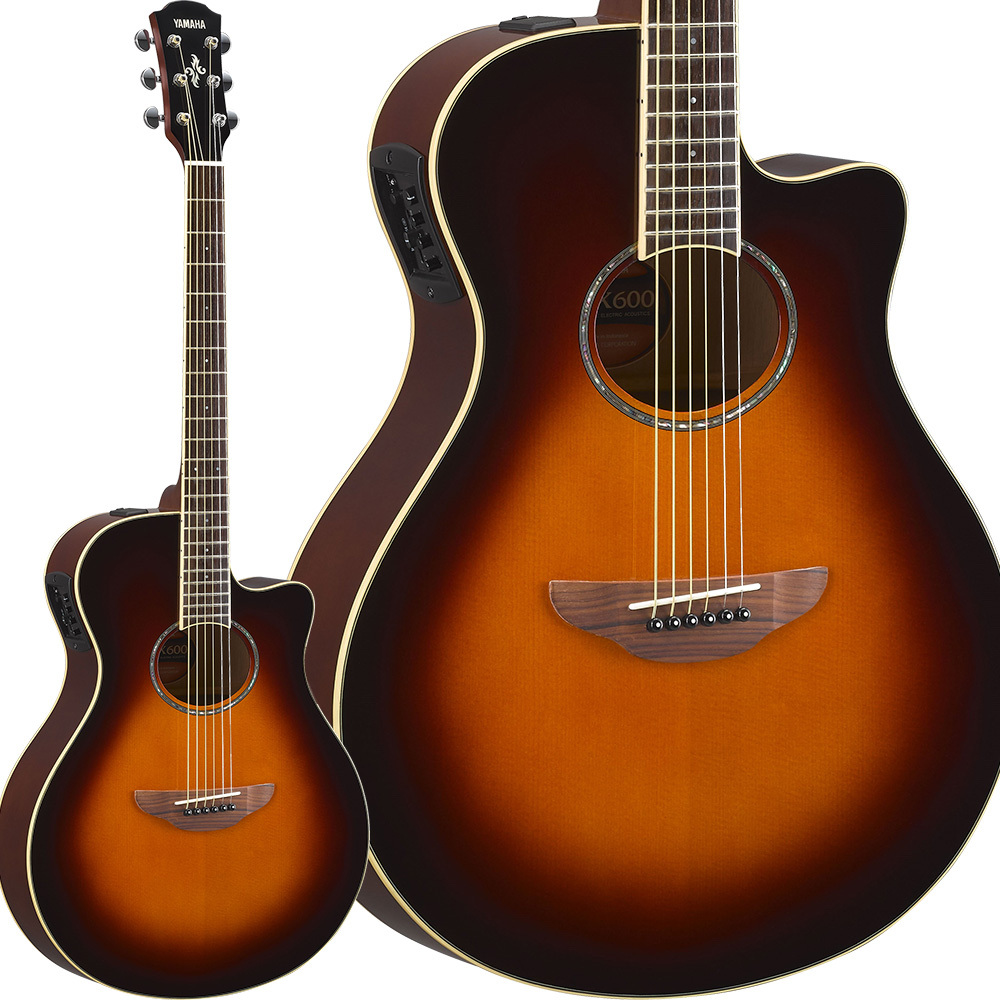YAMAHA APX600 OVS (オールドバイオリンサンバースト) エレアコギター