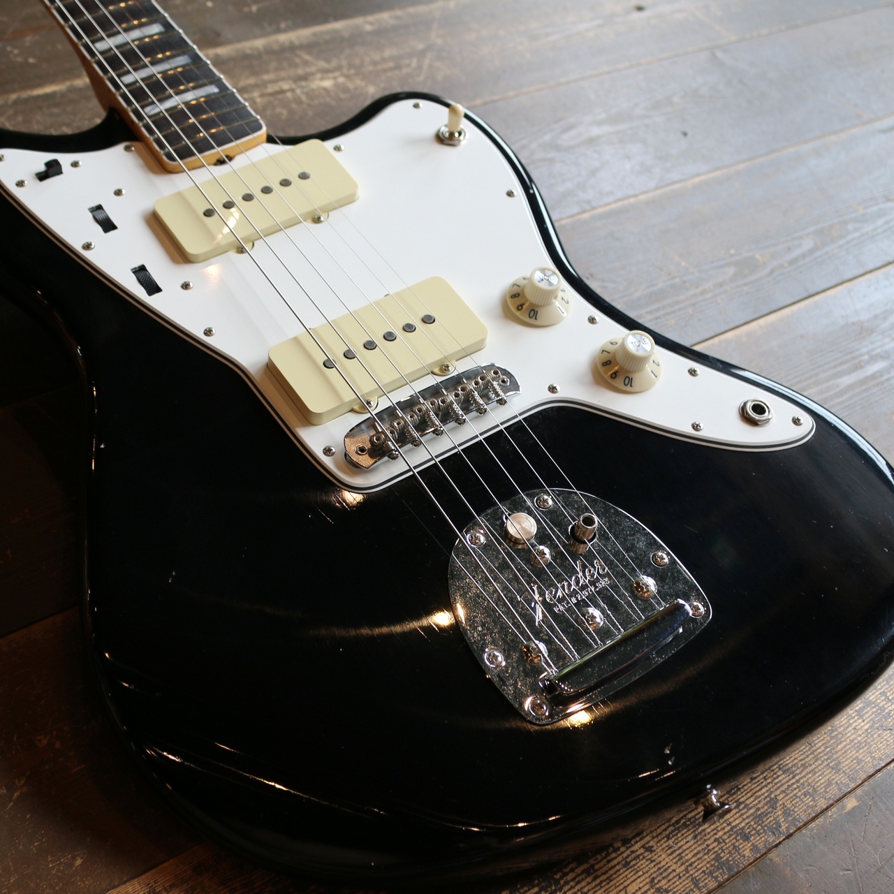 Fender Custom Shop 1966 Jazzmaster Journeyman Relic Black Matching