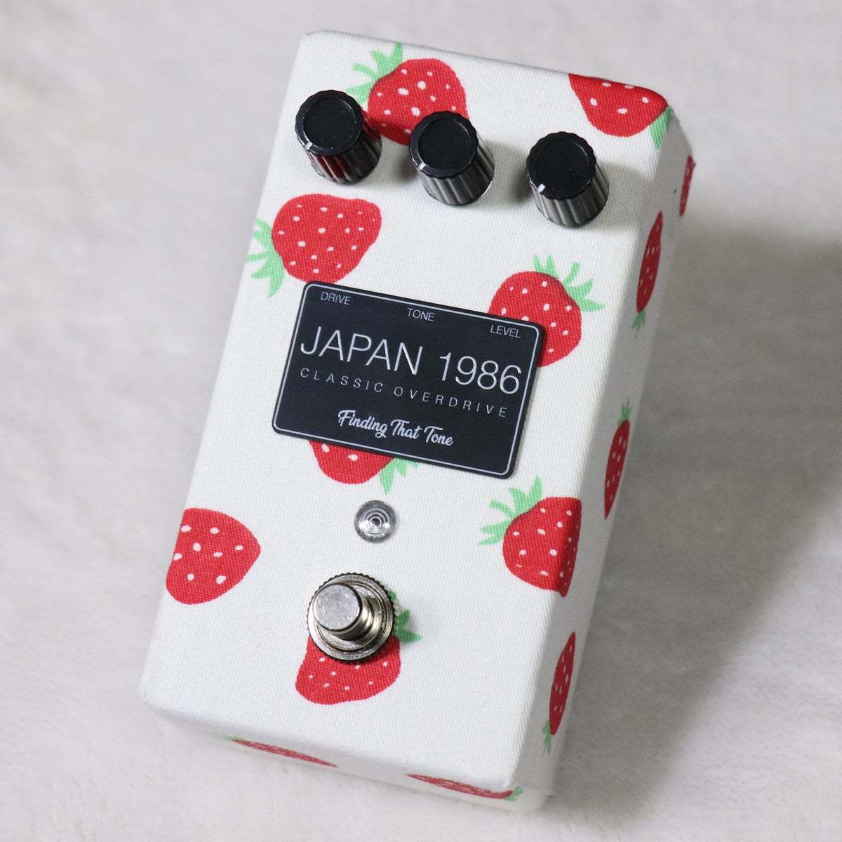 Finding That Tone JAPAN 1986 ltd. Strawberry Overdrive オーバー