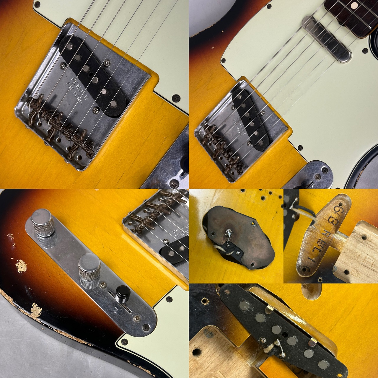 Fender Custom Shop 1963 Telecaster Relic 3TS 2008年製（中古/送料
