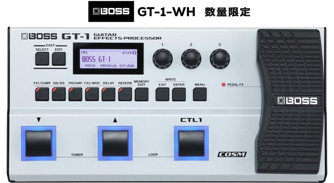 BOSS GT-1-WH【数量限定カラー】