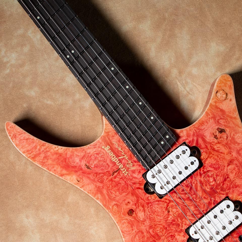 strandberg Master Artist Series MAS #2 Boden J6 Ruby Fade