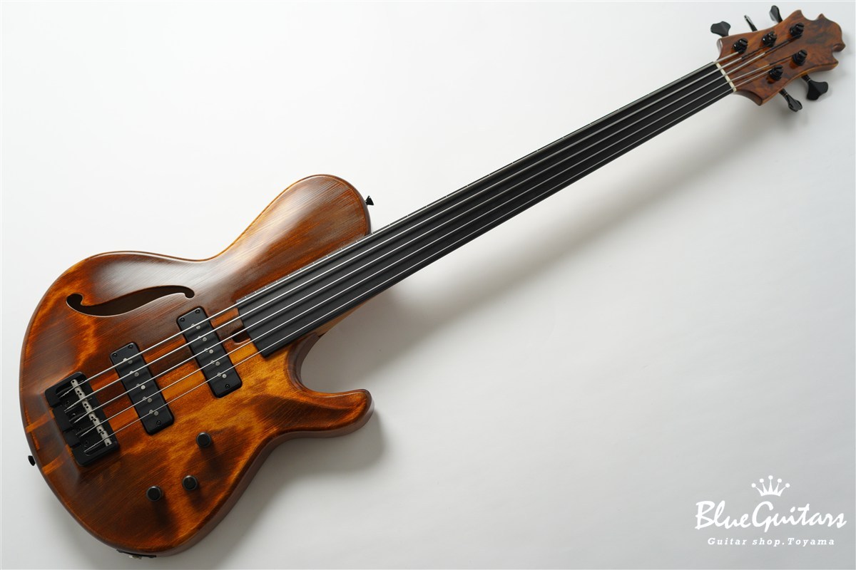 Nishgaki Guitars TEMPESTA 5st Fretless - Organic Texture（中古