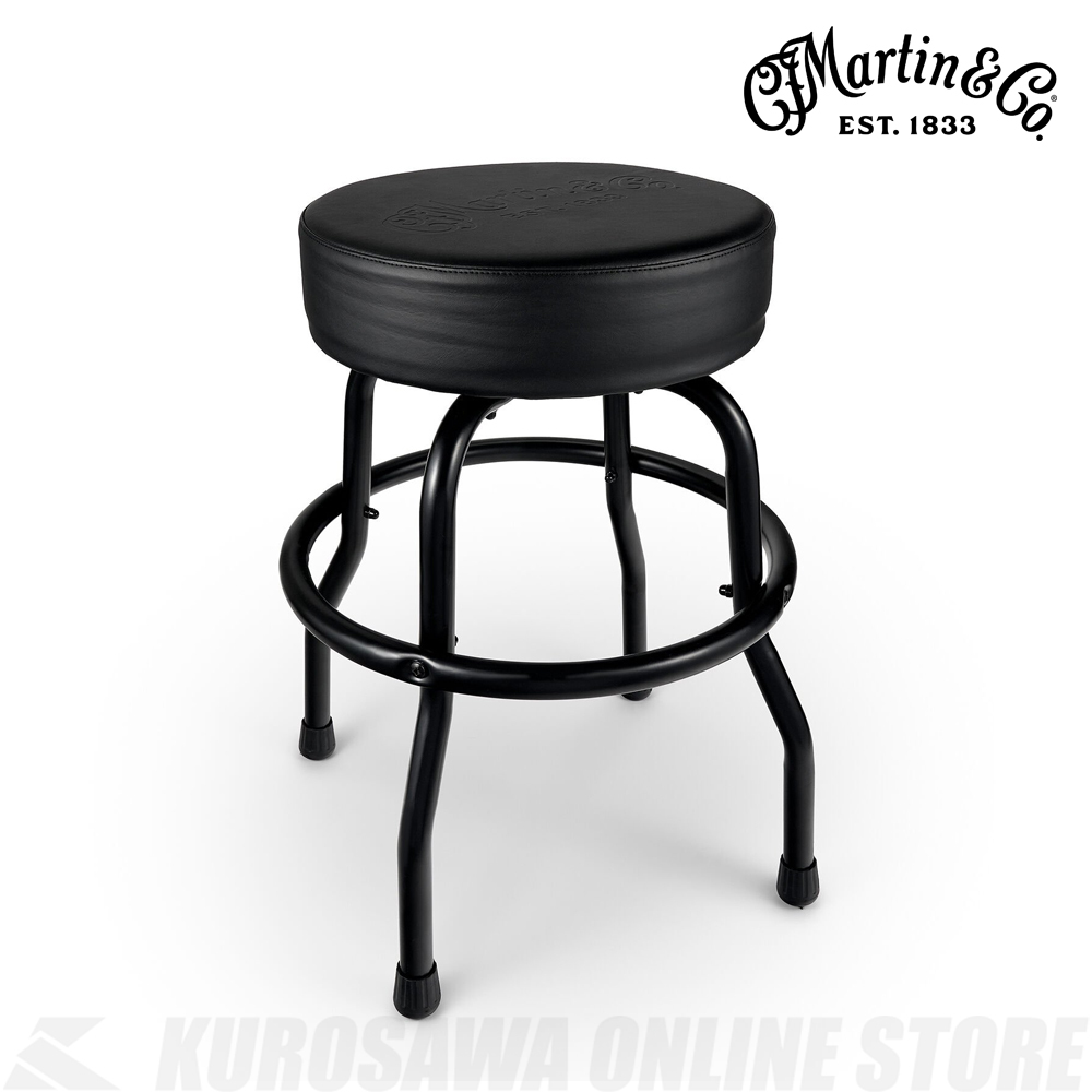 Martin Tone on Tone Black Barstool[18N0400]【クリアランスセール
