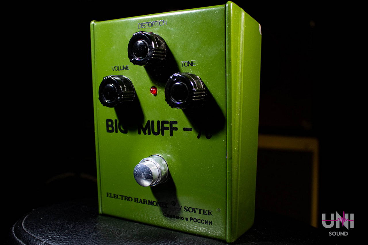 Electro-Harmonix Big Muff Russia Sovtek ARMY GREEN（中古