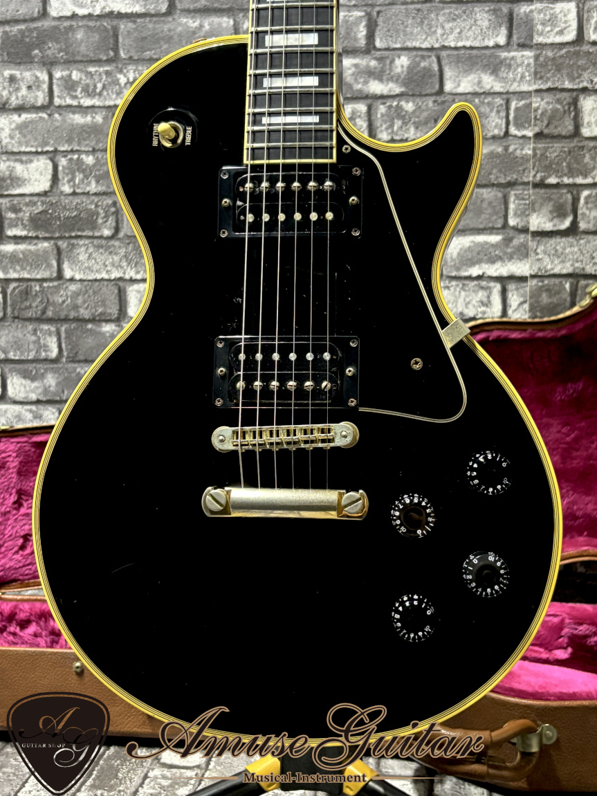 Gibson Les Paul Custom # Ebony(Black) 1994年製【ALL Mahogany