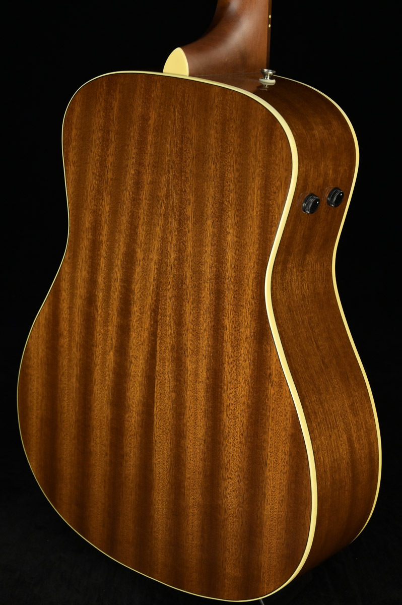 Fender Malibu Player Gold Pickguard Natural Walnut  【名古屋栄店】（新品/送料無料）【楽器検索デジマート】